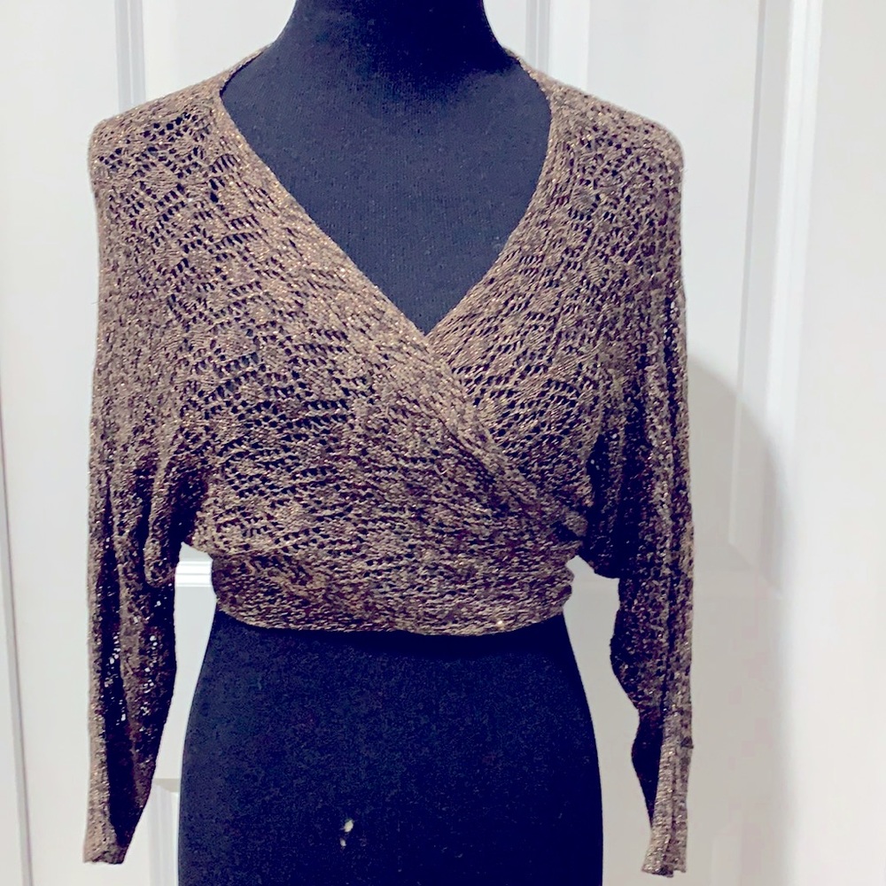 Crochet Wrap Cropped Top